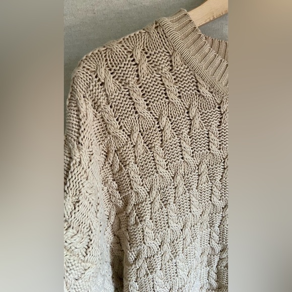 Knit Camel Sweater - Picture 4 of 5